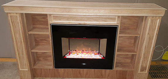 Custom Joinery Fireplace Surround